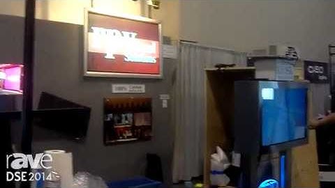 DSE 2014  rp Visual Solutions Shows Optical Screen, Multi Touch, Custom Kiosks