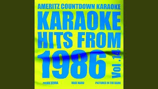 Saturday Love (In the Style of Cherrelle and Alexander O'neal) (Karaoke Version)