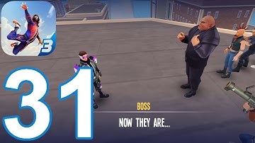 Spider Fighter 3: Action Game - Gameplay Walkthrough Part 31 - Boss Fight (iOS, Android)