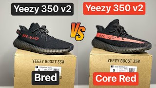 Yeezy Boost 350 V2 - Bred & Core Red