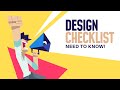 STOP Before You Send Any Designs!! (7 Part Design Checklist)