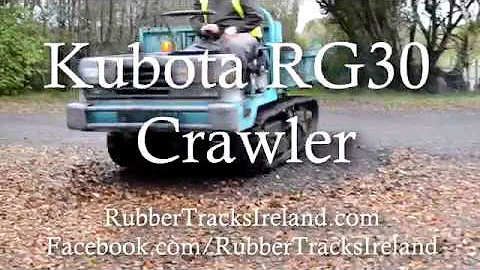 Kubota RG 30i Crawler