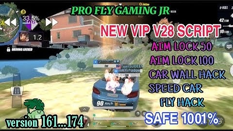 RULES OF SURVIVAL V28 VIP SCRIPT NEW AIMLOCK 100 + 50 [SAFE 1001%]