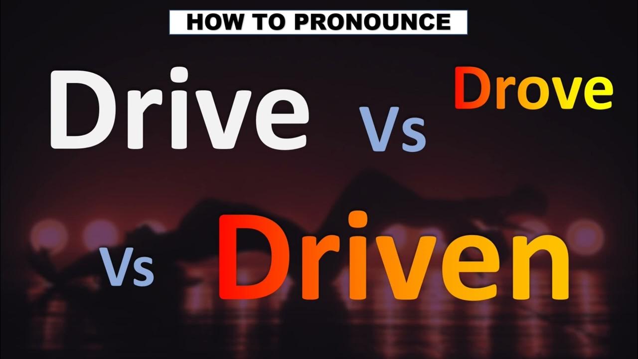 Driven meaning