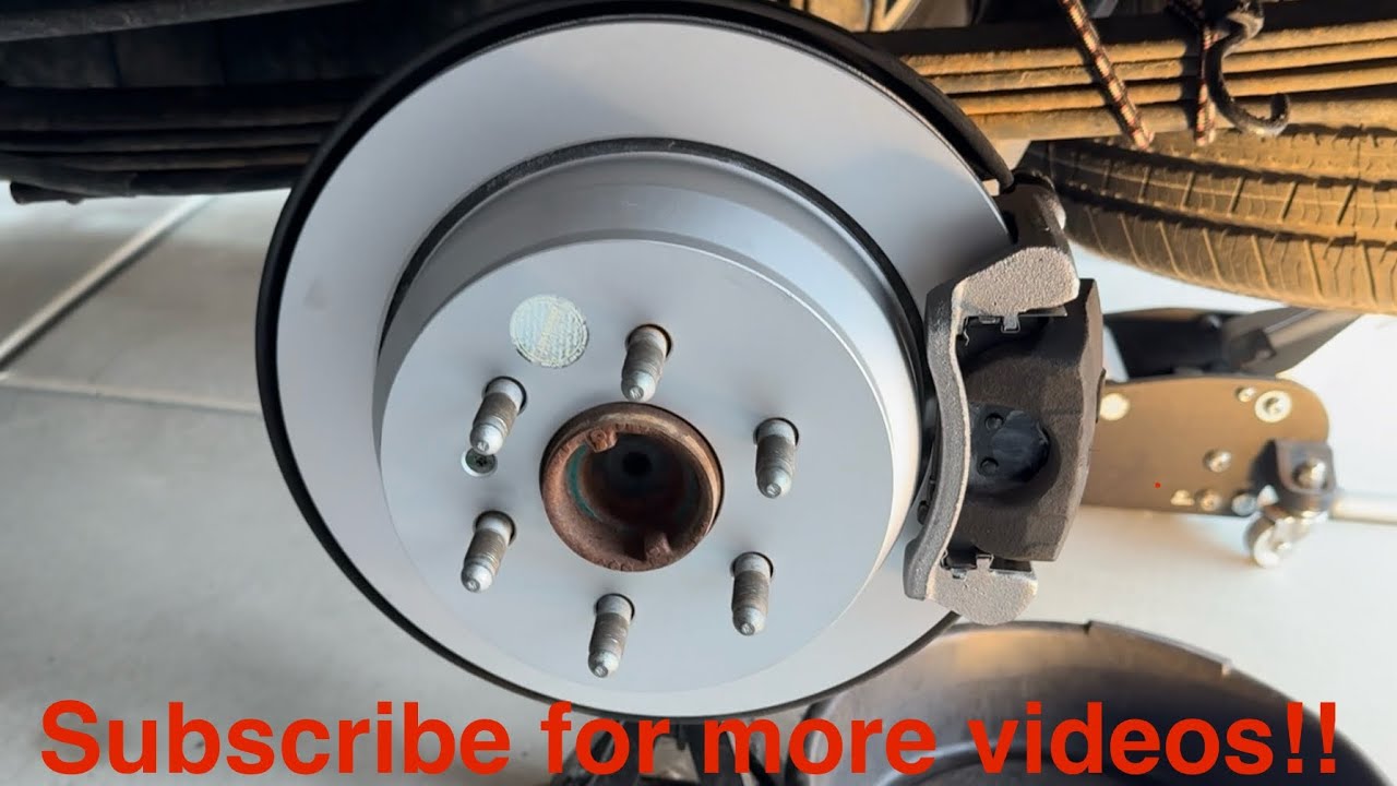 How to Replace Rear Brake Pads and Rotors on 2015-2022 Chevy Colorado ...