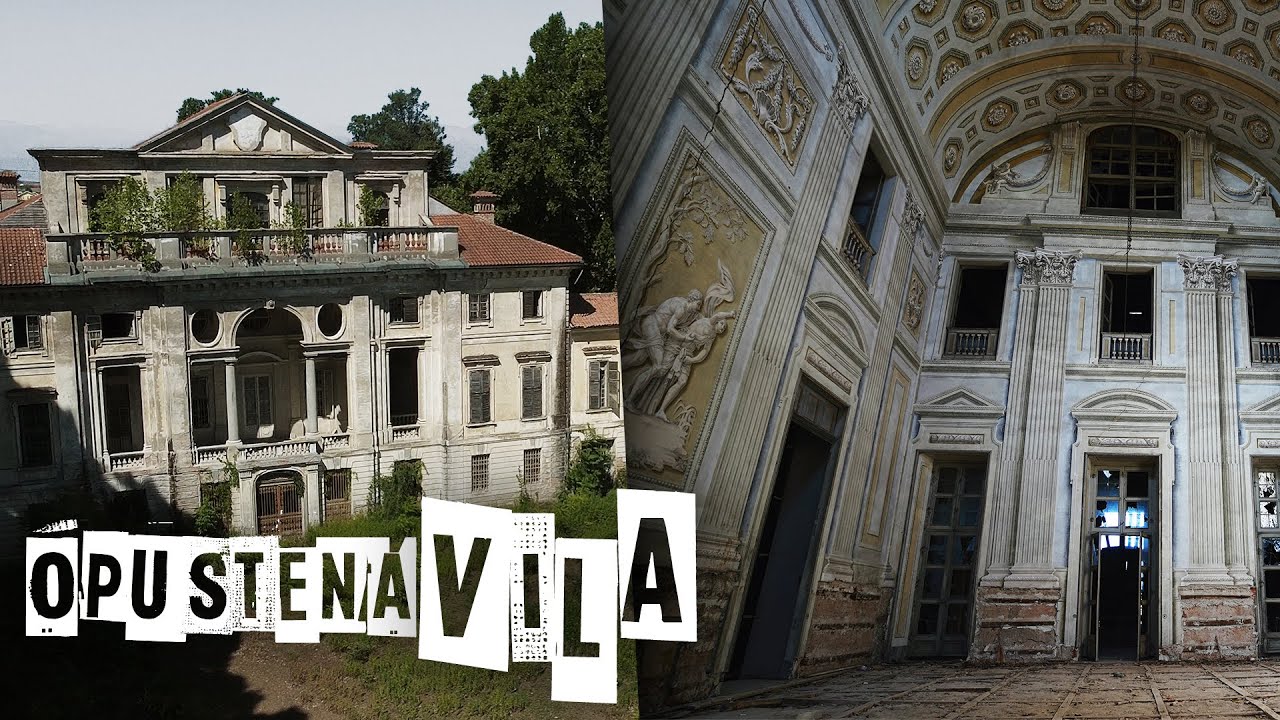 Krásna talianska vila s neobyčajným schodiskom (URBEX ITALY)