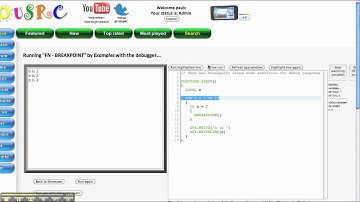YOUSRC debugger with breakpoints