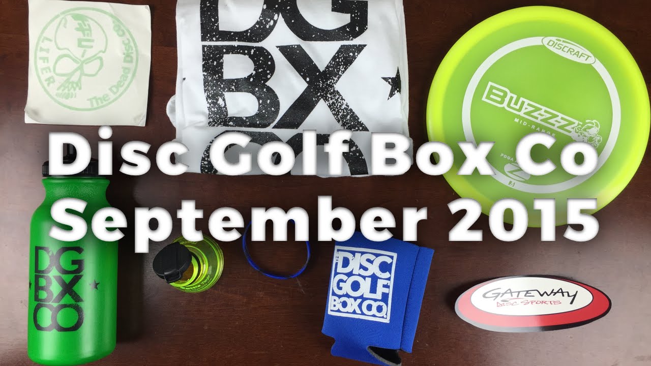 Disc Golf Box Co Ace Pot Box Unboxing Subscription Box for Disc