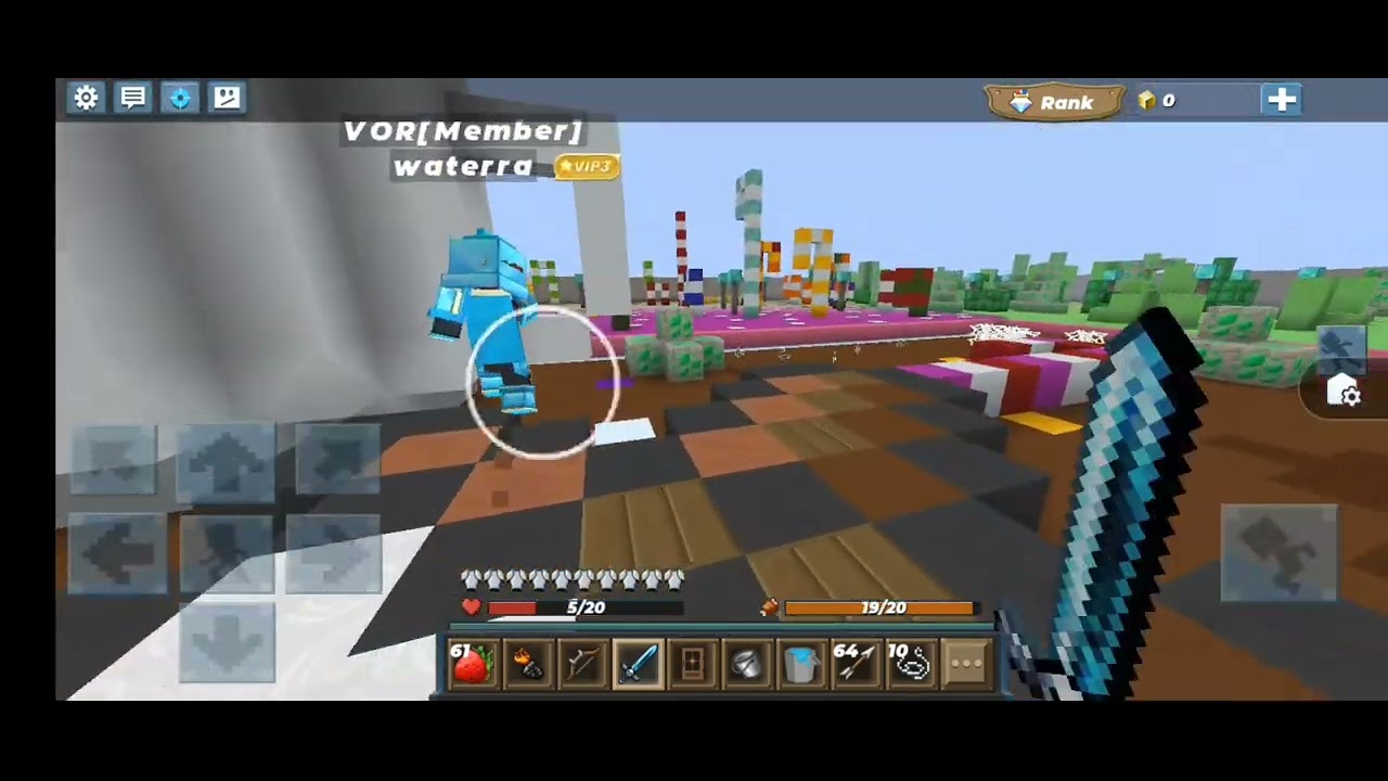 UHC pvp in BLOCKMANGO 