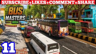Bus Master India 2026:Tours AGRA VIA JAIPUR TO UDAIPUR Travel Intercity Route-BusDriving Gameplay#11 screenshot 5