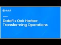 Datafi x Oak Harbor: Transforming Operations