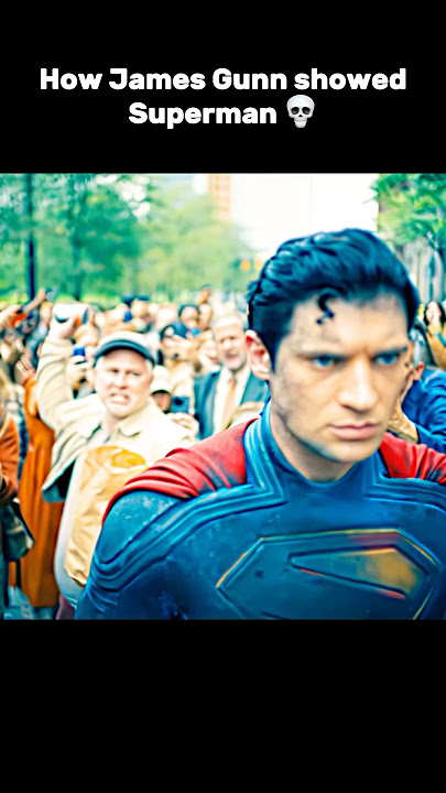 How James Gunn showed Superman
