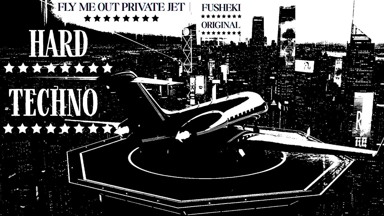 FLY ME OUT PRIVATE JET - Official Visualizer [Hard Techno] - YouTube