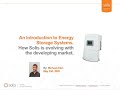 Go solis mini exchange an introduction to energy storage