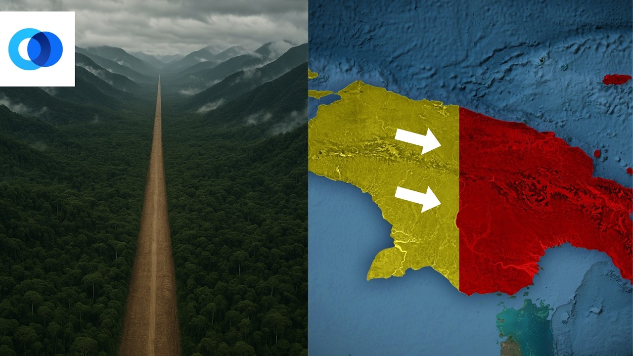 Почему Новая Гвинея разделена на две части?