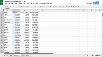 Google Spreadsheets - sorting