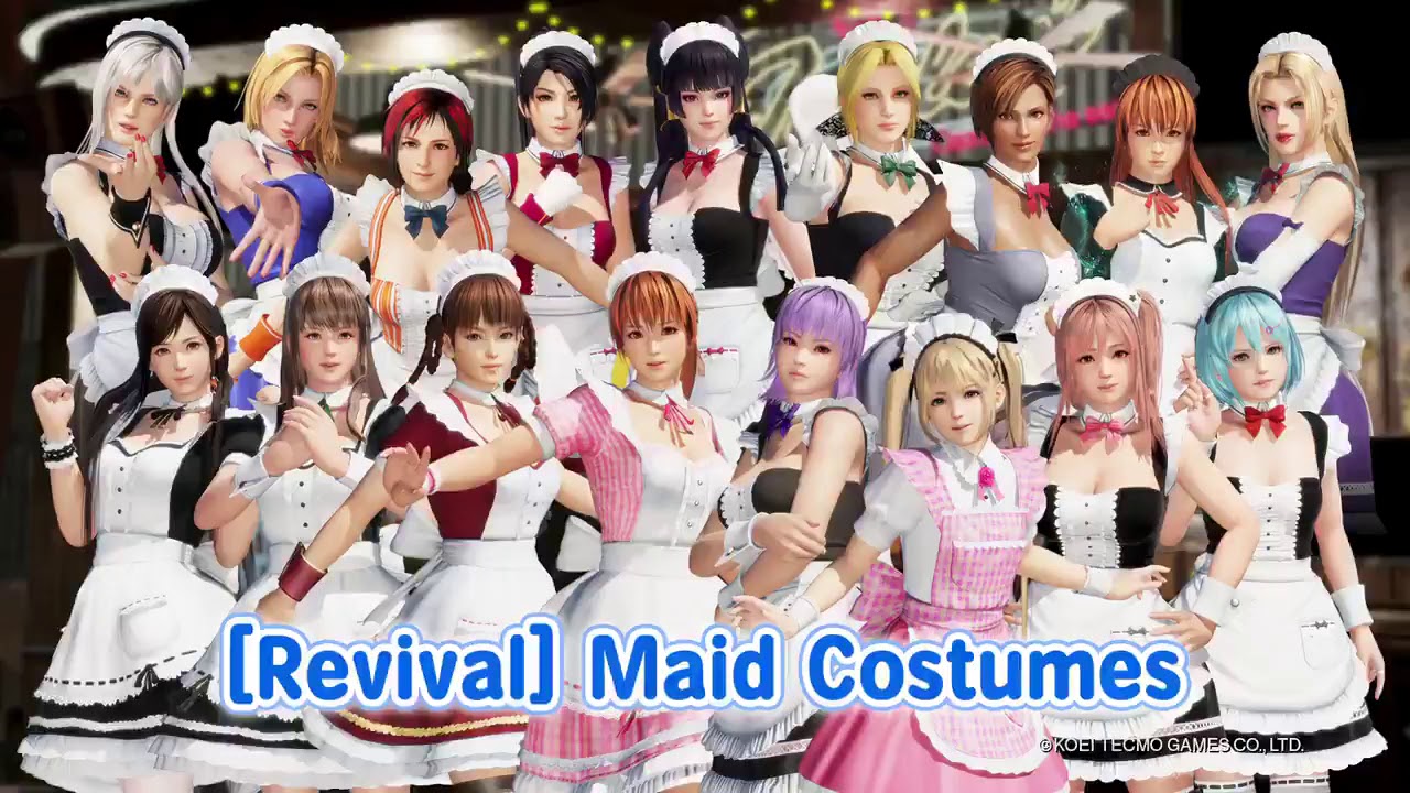 Dead or Alive 6 - Maid [Revival] DLC Pack