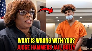 What Is WRONG With You Judge Boyd HAMMERS Bully Who Targeted Disabled Inmate