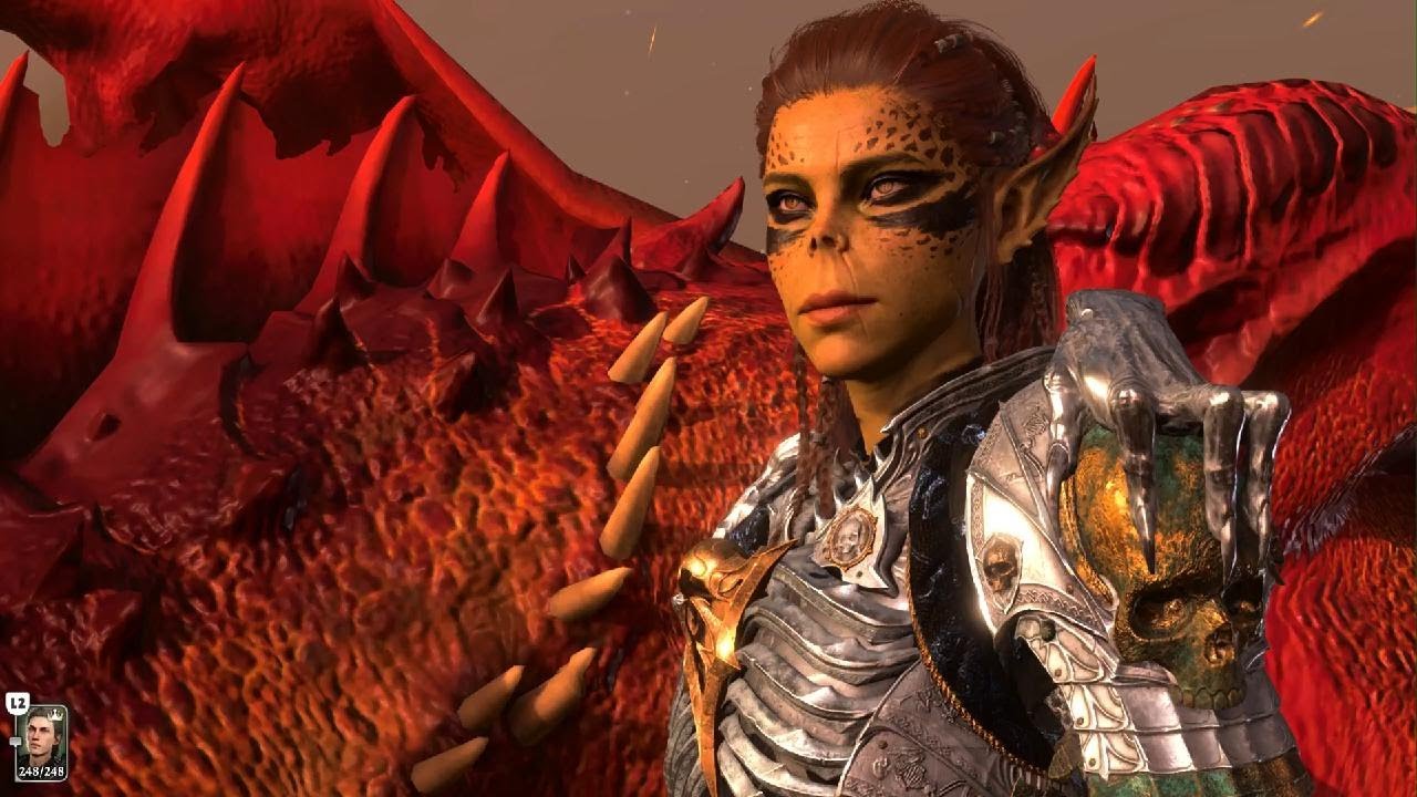 Lae'zel Heart Breaking Goodbye To Tav - Bittersweet Ending To Tav's