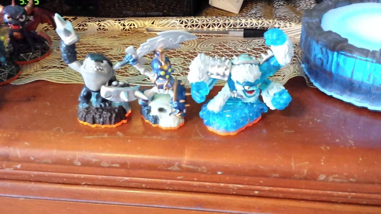 Skylanders Giants MY FAVORITE WOW POW UPGRADES Slam Bam Chop Chop Terrafin