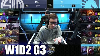 TSM vs Team Liquid | Week 1 Day 2 S6 NA LCS Spring 2016 | Team Solomid TSM vs TL G1 W1D2