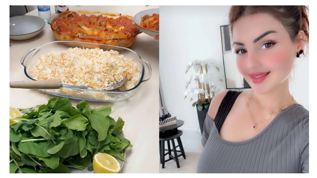  نور تحضيرات طبخ مع عصام🥰 عصام جهز سفره جديد لا نور 