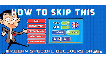 HOW TO SOLVE LOGIN PROBLEM || MR. BEAN  SPECIAL DELIVERY || GAME
