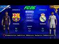 El Clásico on the Biggest Stage 🏆 | FC 26 PS5 4K HDR Barcelona vs Real Madrid | UCL Final #fc26 #fyp