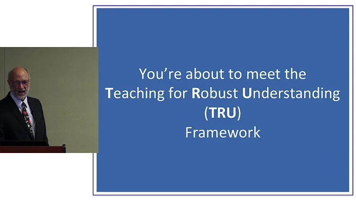 Alan Schoenfeld: Teaching for Robust Understanding