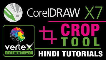 Corel Draw x7 || Beginners - Crop Tool || Pt- 12 || Hindi/Urdu