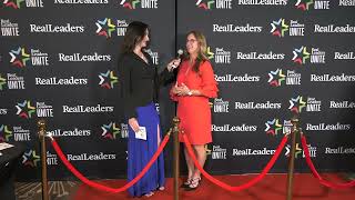 Peggy Shell, CEO &amp; Founder of Creative Alignments - Real Leaders UNITE Red Carpet Interview