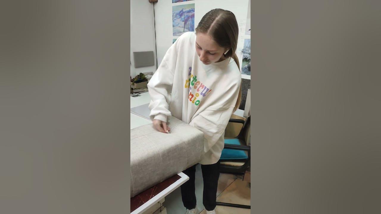 Пуф своїми руками - YouTube