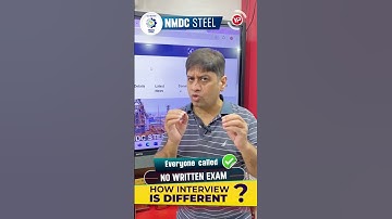NMDC Steel Interview Process Explained  No Written Exam But Everyone Called for Interview!