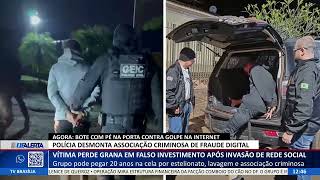DF ALERTA - Vítima perde grana em falso investimento após invasão de rede social