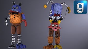 Gmod FNAF | Rebuilding Weird Animatronics With Spare Parts
