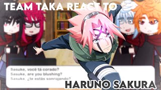 Time Taka/Hebi reage a Sakura Haruno (🇧🇷🇺🇸🇪🇸)