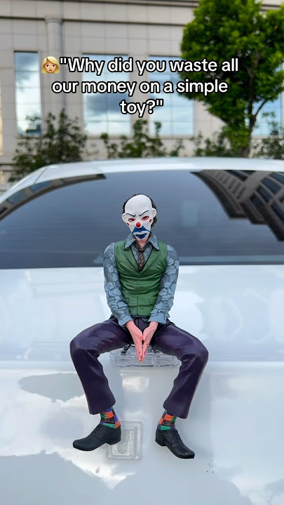 This is the most realistic Joker toy designed for cars😎🥹🤓😭 #car #joker #accessory #viral
