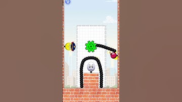 Draw To Smash Logic Puzzle 🧩 Episode 134 #shorts #gamingshorts #youtubeshorts #trendingshort #gaming