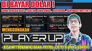 CARA MENGHASILKAN UANG DARI INTERNET HANYA DENGAN MEMBUAT AKUN GMAIL MENGGUNAKAN PLAYERUP