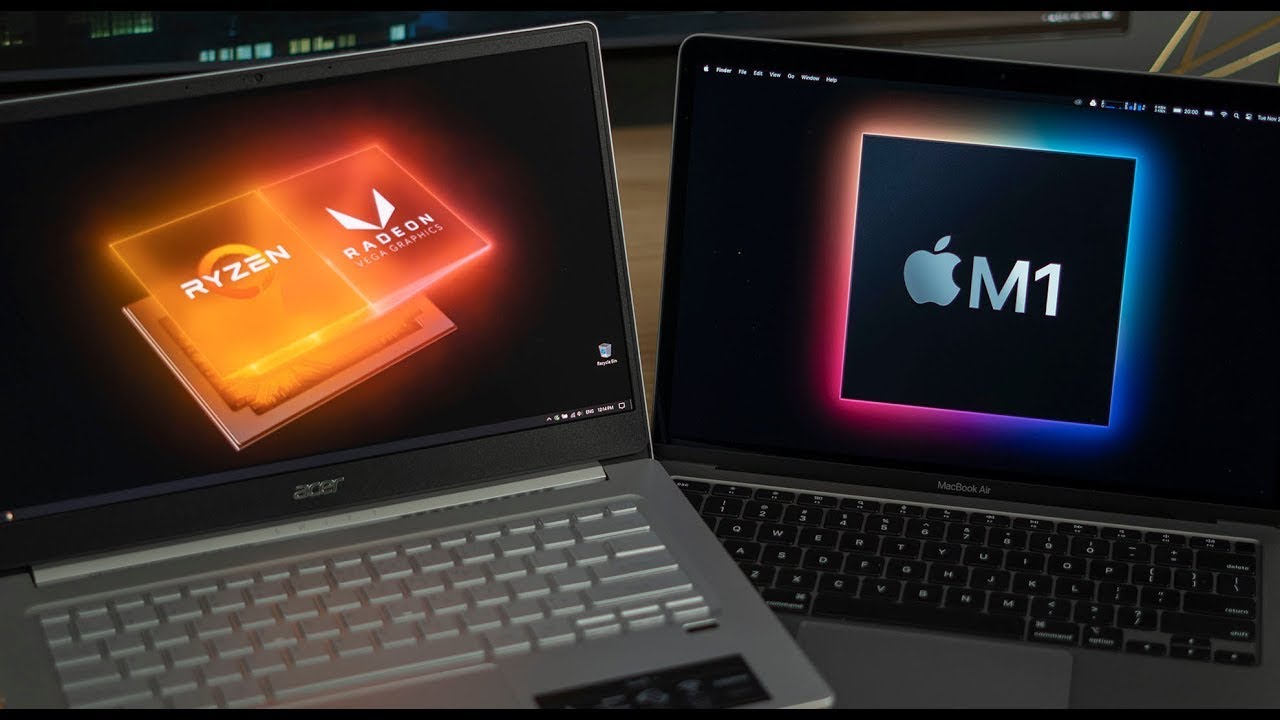 Ryzen 9 5900HS vs Apple M1 - Geekbench - YouTube