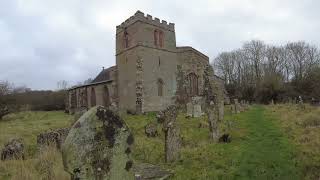 St Peter Church, 'the lost village' of Wolfhampcote, Warwickshire