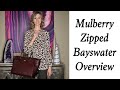 MY NEW WORK BAG - MULBERRY ZIPPED BAYSWATER UNBOXING & WHAT IT FITS (Does it fit my laptop??)