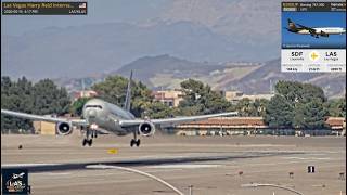 Nose Job Needed For Arriving UPS 767-300F, N390UP Arriving From SDF Louisville Into LAS Vegas.📦✈️