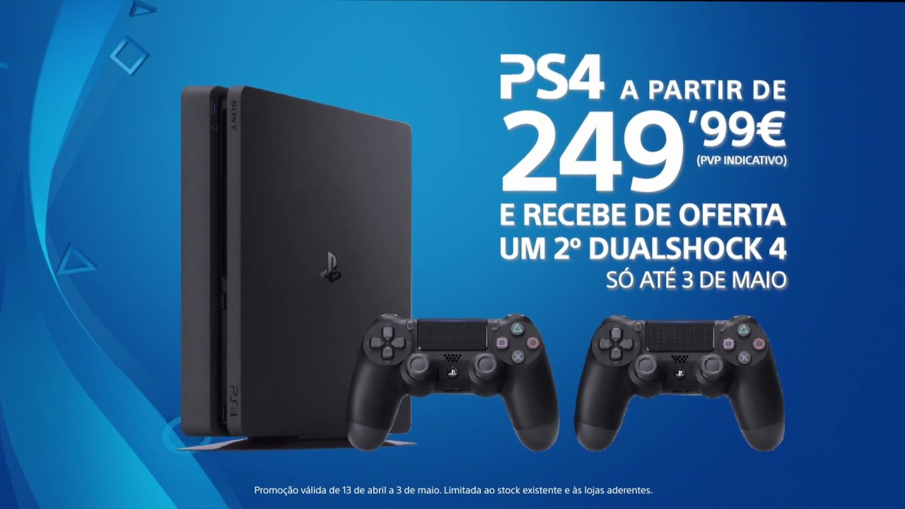 PS4 a partir de 249,99€*, Oferta de 2º DUALSHOCK