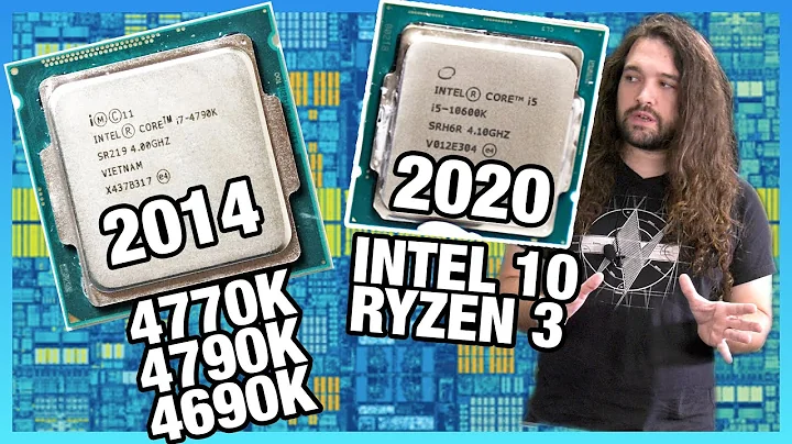 인텔 4000 시리즈 vs. 인텔 10 시리즈 vs. 안디 라이젠 3000 시리즈 - 최신 CPU 성능 비교