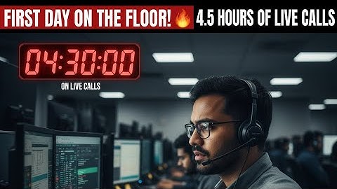 FIRST DAY ON THE FLOOR! 🥵 4.5 HOURS of LIVE CALLS Straight (OJT Reality Check) | Day 184 Asif Ali 