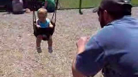 Ava Ruth Cummings Swinging