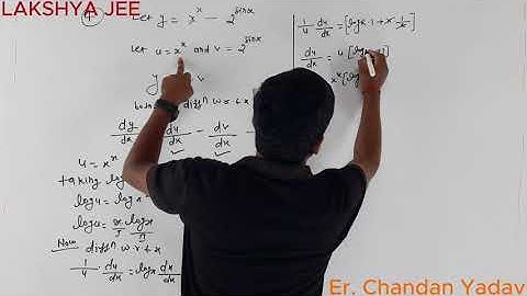 differentiation for class12Th/EX/5.5/Q/3to5/Logarithmic differentiation#differentiation #logarithmic