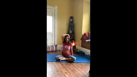 Santosha  Relaxing Floor Yoga w Kathy Mickel