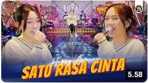 HAPPY ASMARA - SATU RASA CINTA ( Official Live Video Royal Music )